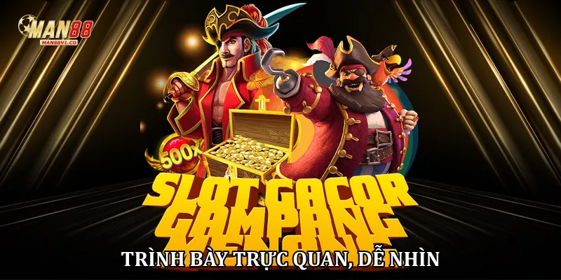 Trình bày trực quan, dễ nhìn